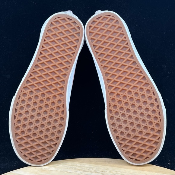 Vans Old Skool Light Pink Suede Low Top Skate Sneaker Rare | Wmns Size 7 - Picture 9 of 10